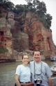 Maurice, Caroline and buddha, Leshan China